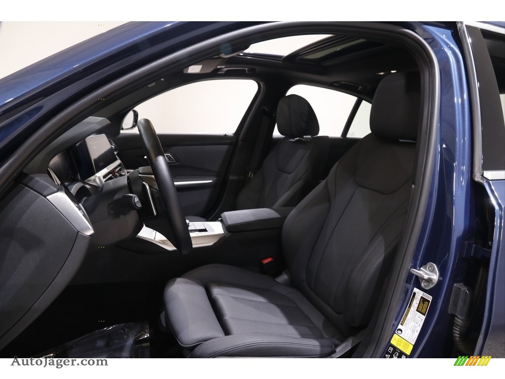 2021 3 Series 330i xDrive Sedan - Phytonic Blue Metallic / Black photo #5