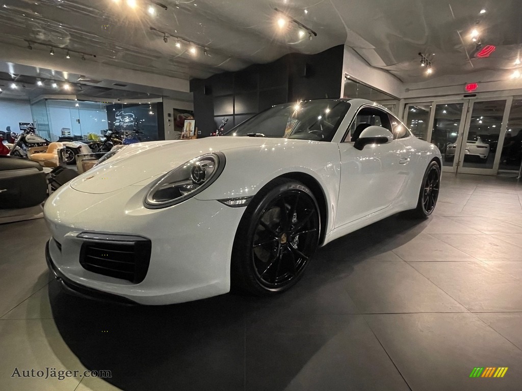 Carrara White Metallic / Black Porsche 911 Carrera Coupe