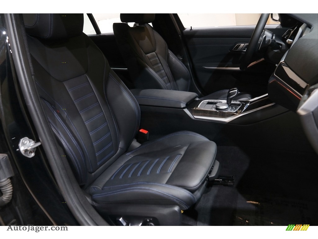2020 3 Series M340i xDrive Sedan - Black Sapphire Metallic / Black photo #18