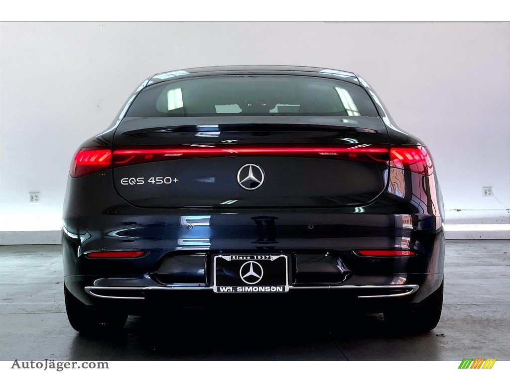 2022 EQS 450+ Sedan - Graphite Gray Metallic / Black/Sable Brown photo #3