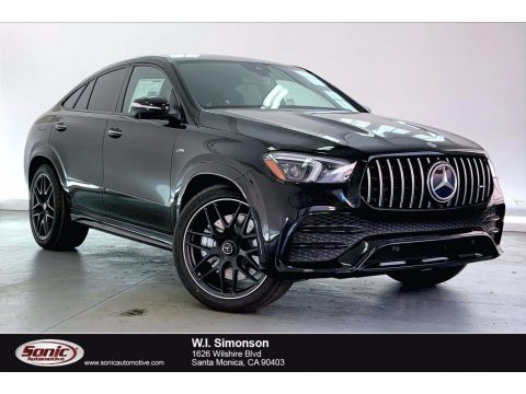 Black 2022 Mercedes-Benz GLE 53 AMG 4Matic Coupe