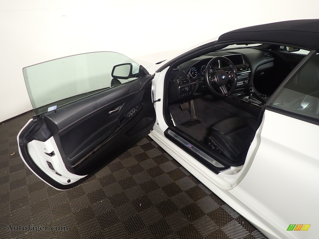 2014 6 Series 650i xDrive Convertible - Alpine White / Black photo #21