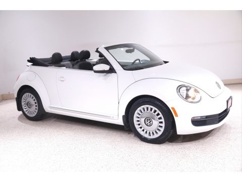 Candy White 2013 Volkswagen Beetle 2.5L Convertible