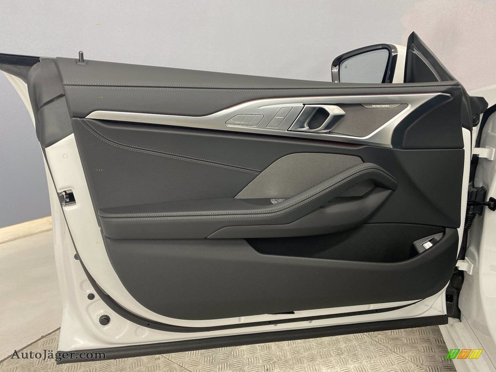 2022 8 Series M850i xDrive Gran Coupe - Mineral White Metallic / Black photo #10