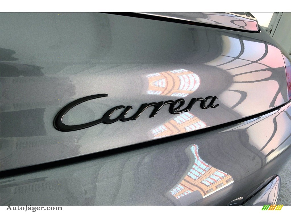 2002 911 Carrera Cabriolet - Seal Grey Metallic / Graphite Grey photo #26