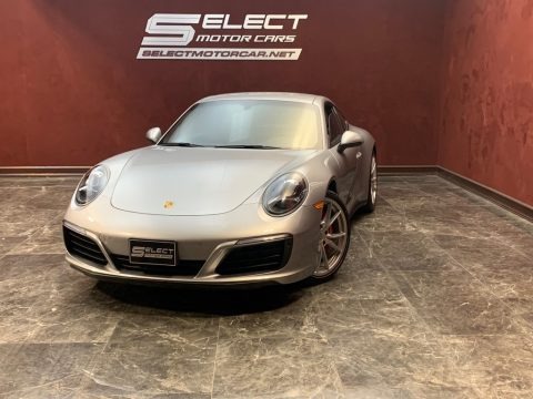 GT Silver Metallic 2019 Porsche 911 Carrera 4S Coupe