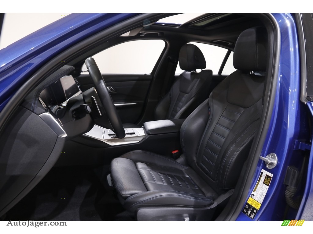2019 3 Series 330i xDrive Sedan - Portimao Blue Metallic / Black photo #5