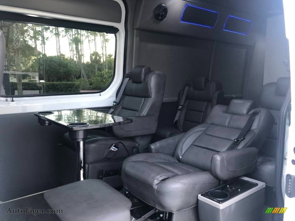 2019 Sprinter 3500XD Passenger Conversion - Arctic White / Black photo #17
