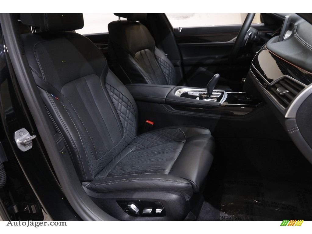 2020 7 Series 750i xDrive Sedan - Black Sapphire Metallic / Black photo #18