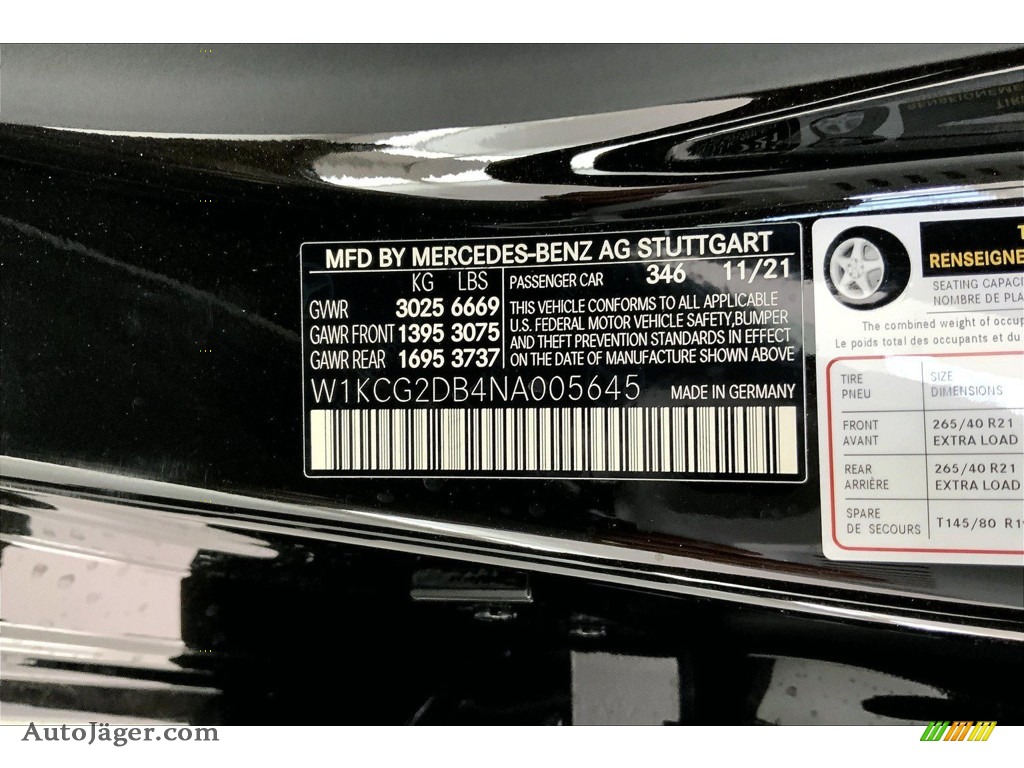 2022 EQS 450+ Sedan - Onyx Black Metallic / Black/Space Gray photo #11