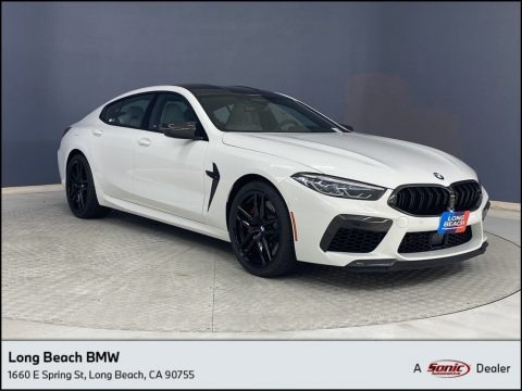 Alpine White 2022 BMW M8 Competition Coupe
