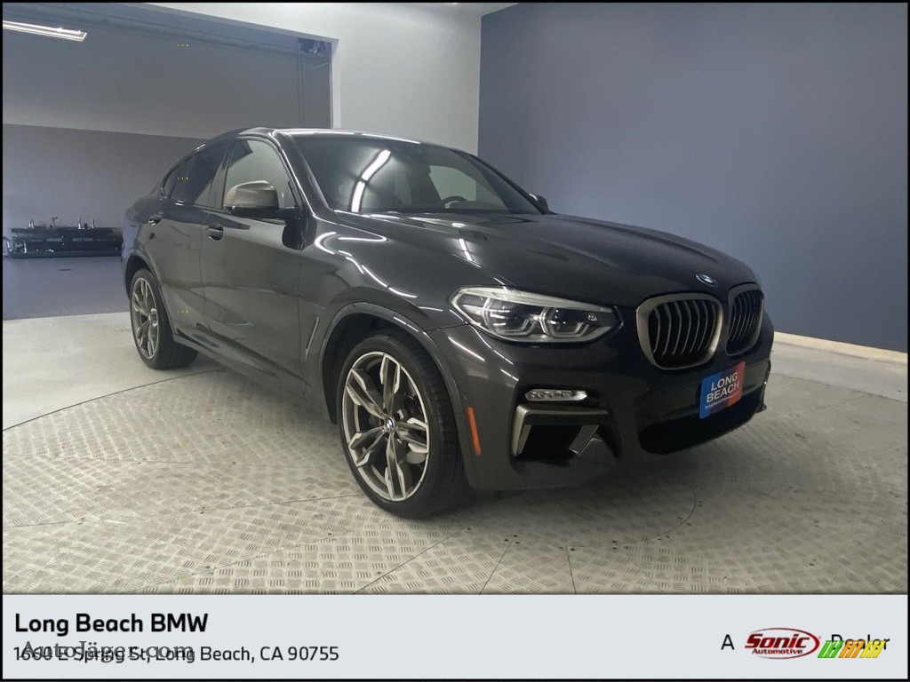 Dark Graphite Metallic / Fiona Red/Black BMW X4 M40i