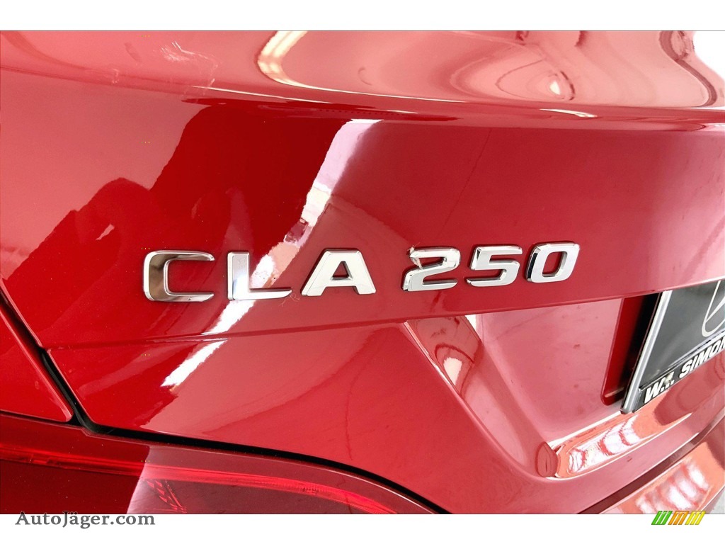 2019 CLA 250 Coupe - Jupiter Red / Black photo #31