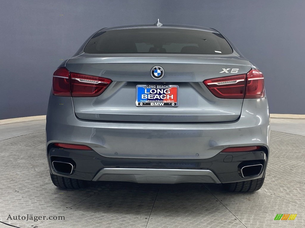 2019 X6 xDrive50i - Space Gray Metallic / Black photo #4