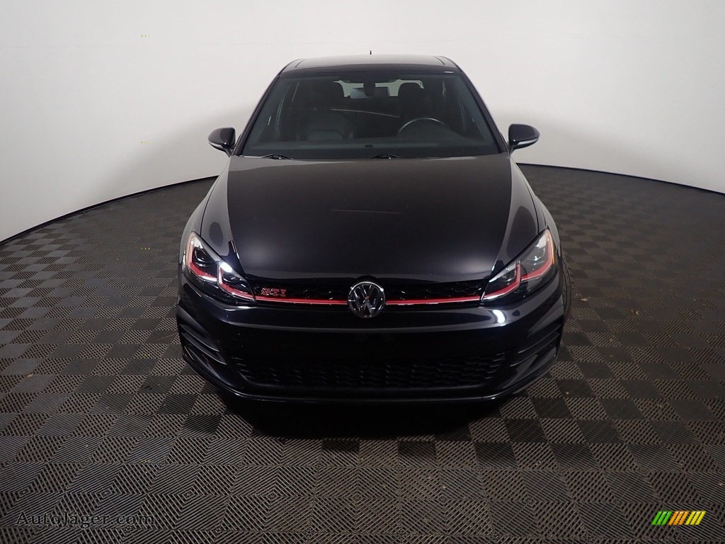 2019 Golf GTI SE - Deep Black Pearl / Titan Black photo #6