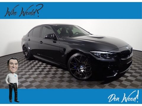 Black Sapphire Metallic 2018 BMW M3 Sedan
