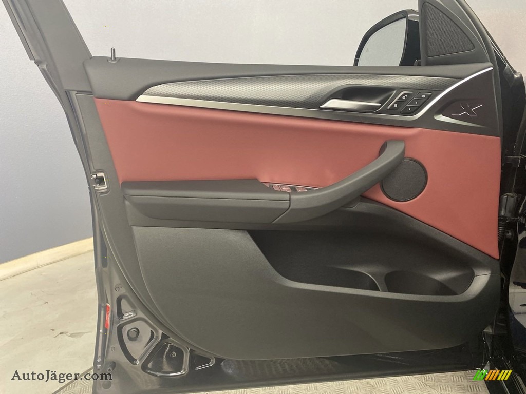 2022 X4 xDrive30i - Carbon Black Metallic / Tacora Red photo #10