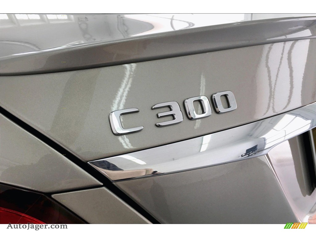 2019 C 300 Sedan - Mojave Silver Metallic / Black photo #7