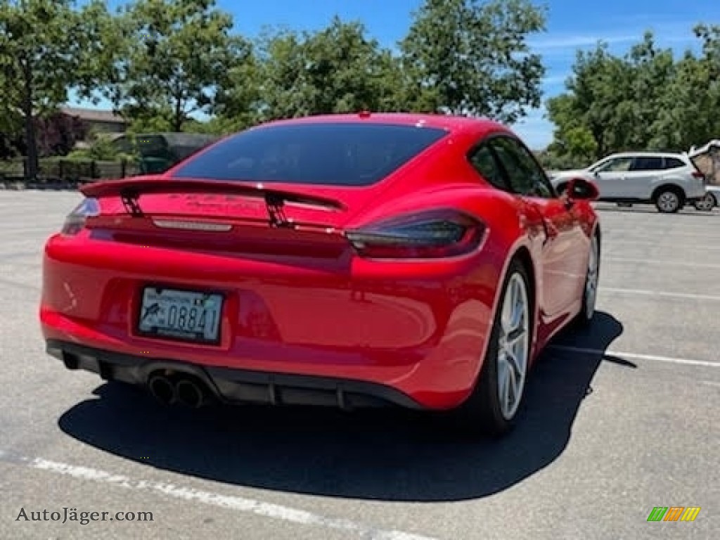 2016 Cayman GTS - Guards Red / Black photo #3