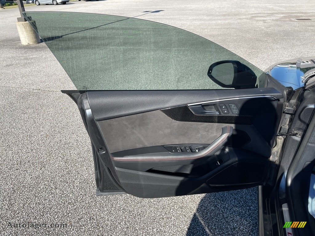 2019 RS 5 Sportback 2.9T quattro - Daytona Gray Pearl / Black w/Crescendo Red Stitching photo #13