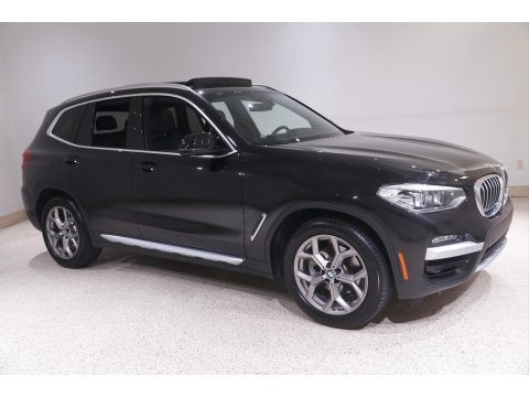 Black Sapphire Metallic 2021 BMW X3 xDrive30i