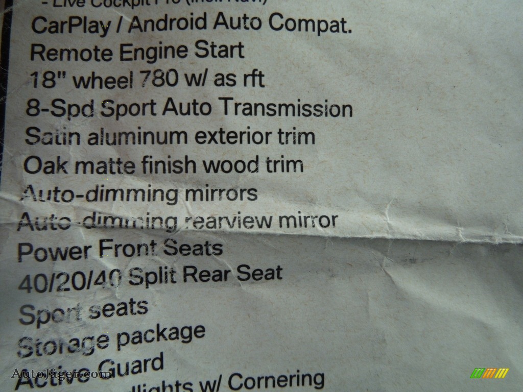 2021 3 Series 330i xDrive Sedan - Mineral White Metallic / Black photo #35