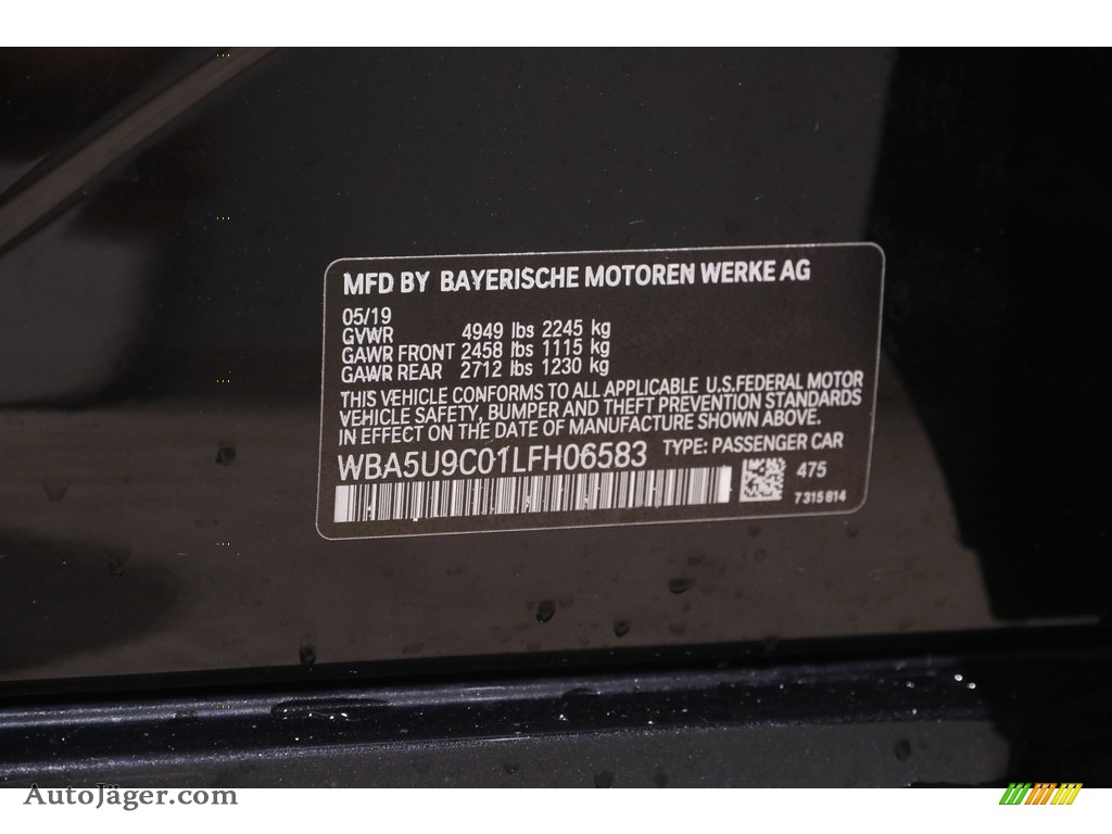 2020 3 Series M340i xDrive Sedan - Black Sapphire Metallic / Black photo #26