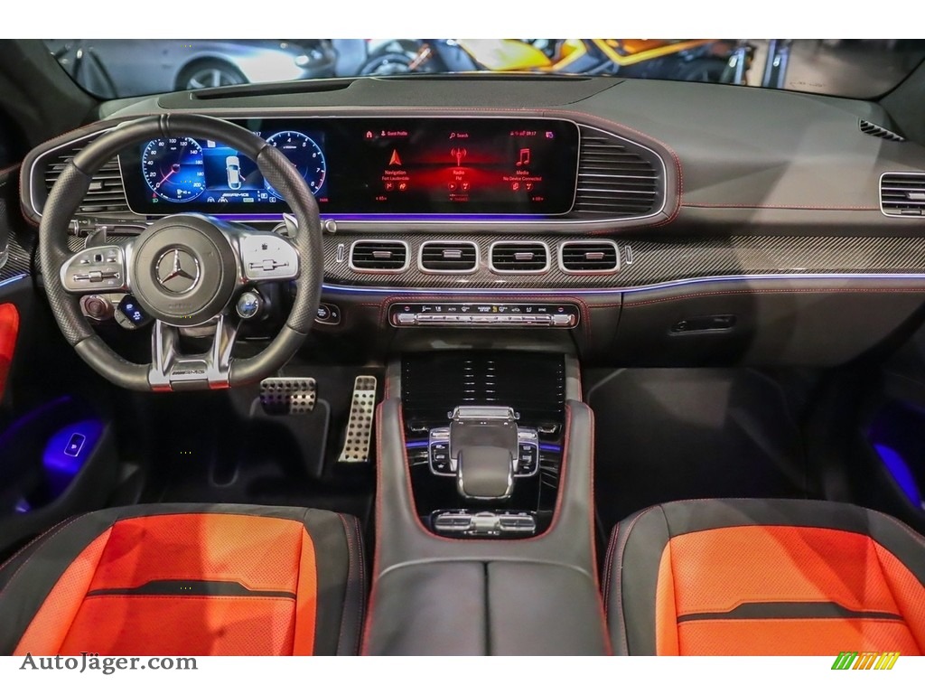 2021 GLE 63 S AMG 4Matic Coupe - Black / Classic Red/Black photo #13