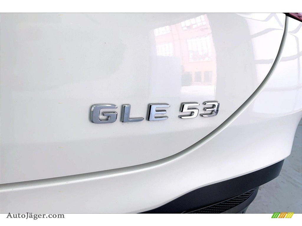 2021 GLE 53 AMG 4Matic Coupe - designo Diamond White Metallic / AMG Classic Red/Black photo #7