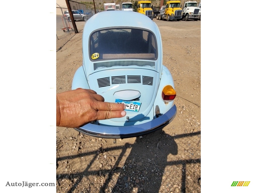 1974 Beetle Coupe - Marina Blue / Slate photo #5