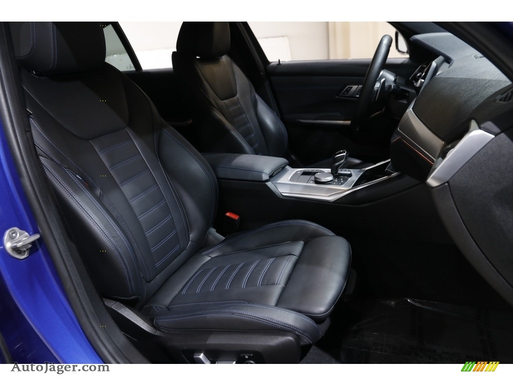 2021 3 Series M340i xDrive Sedan - Portimao Blue Metallic / Black photo #20