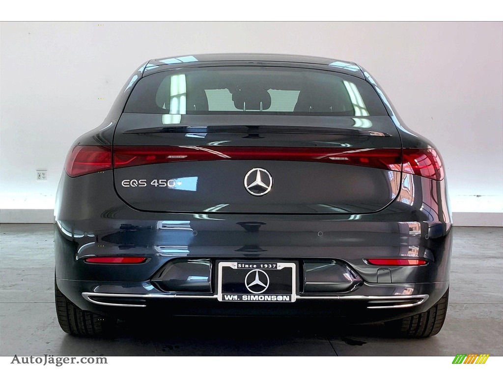 2023 EQS 450+ Sedan - Graphite Gray Metallic / Black/Sable Brown photo #3