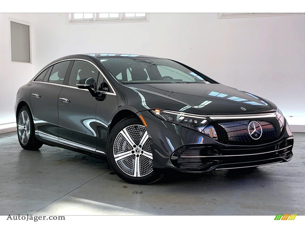 2023 EQS 450+ Sedan - Graphite Gray Metallic / Black/Sable Brown photo #12