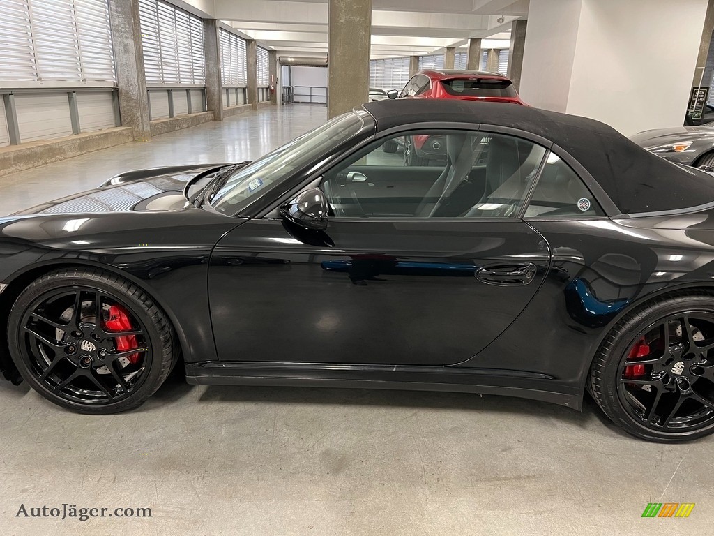 Basalt Black Metallic / Black Porsche 911 Carrera 4S Cabriolet
