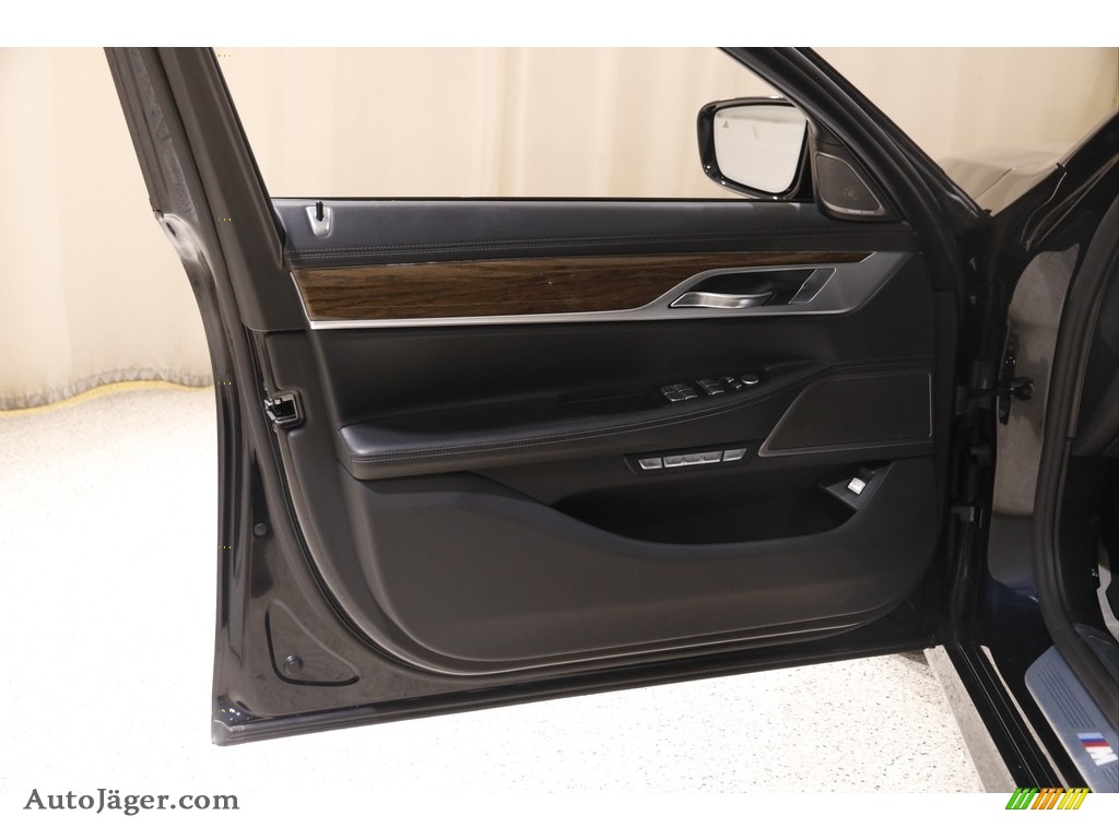 2016 7 Series 750i xDrive Sedan - Carbon Black Metallic / Black photo #4