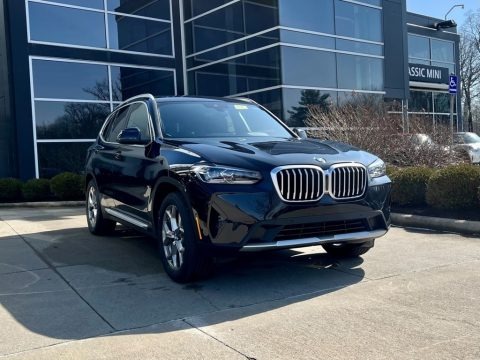 Black Sapphire Metallic 2023 BMW X3 xDrive30i