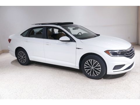 Pure White 2019 Volkswagen Jetta SEL