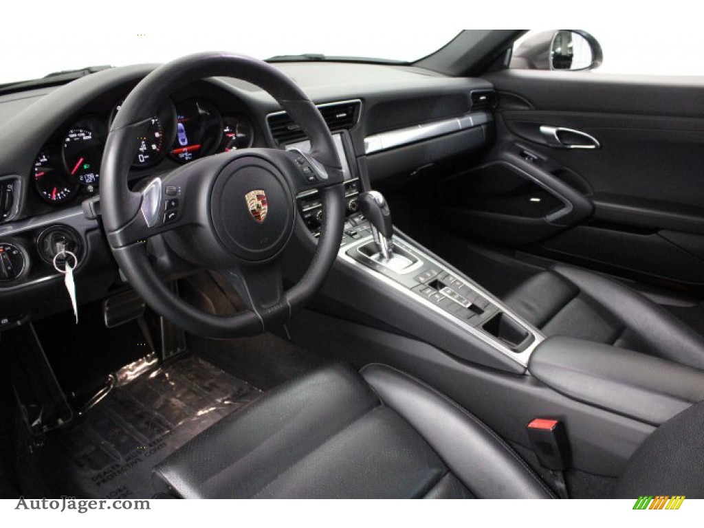 2013 911 Carrera Coupe - Agate Grey Metallic / Black photo #7