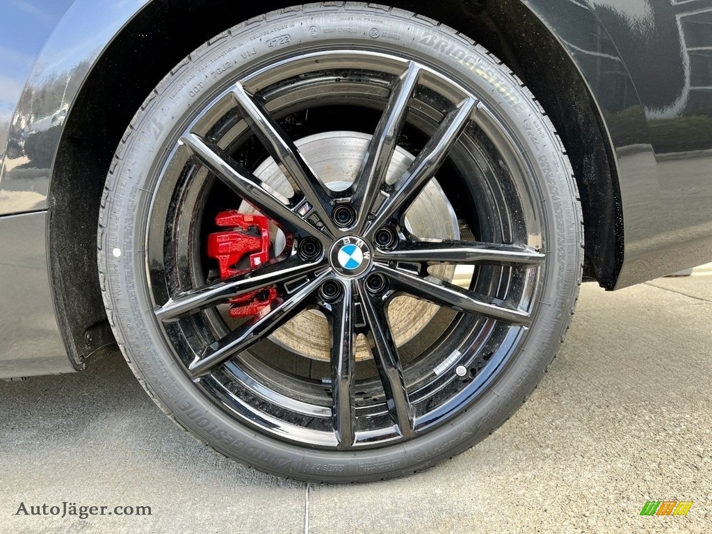 2023 4 Series 430i xDrive Coupe - Black Sapphire Metallic / Tacora Red photo #2