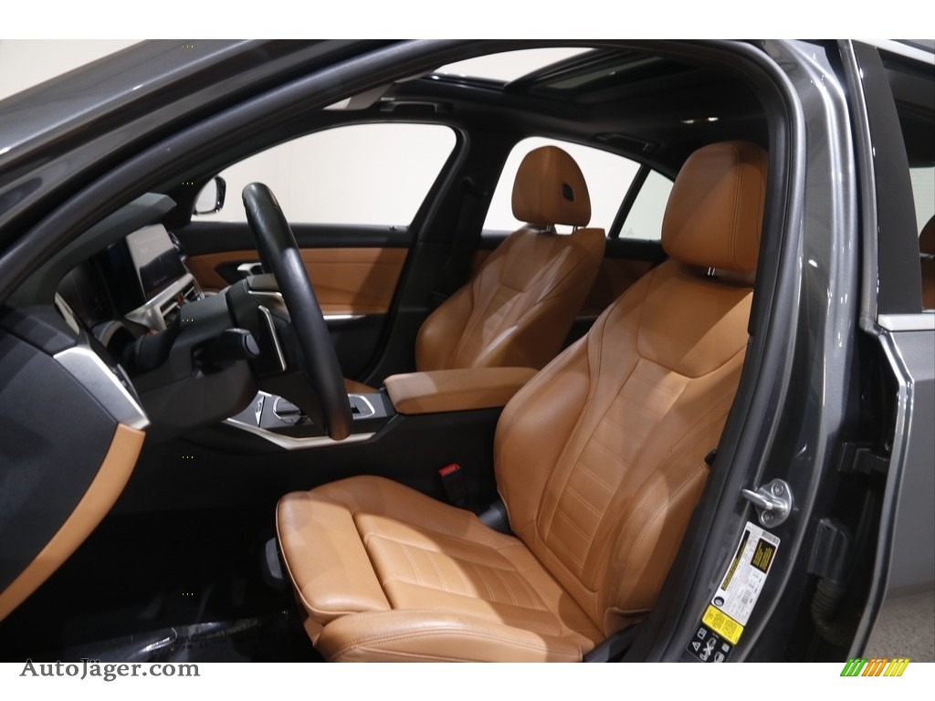 2020 3 Series 330i xDrive Sedan - Mineral Grey Metallic / Cognac photo #5