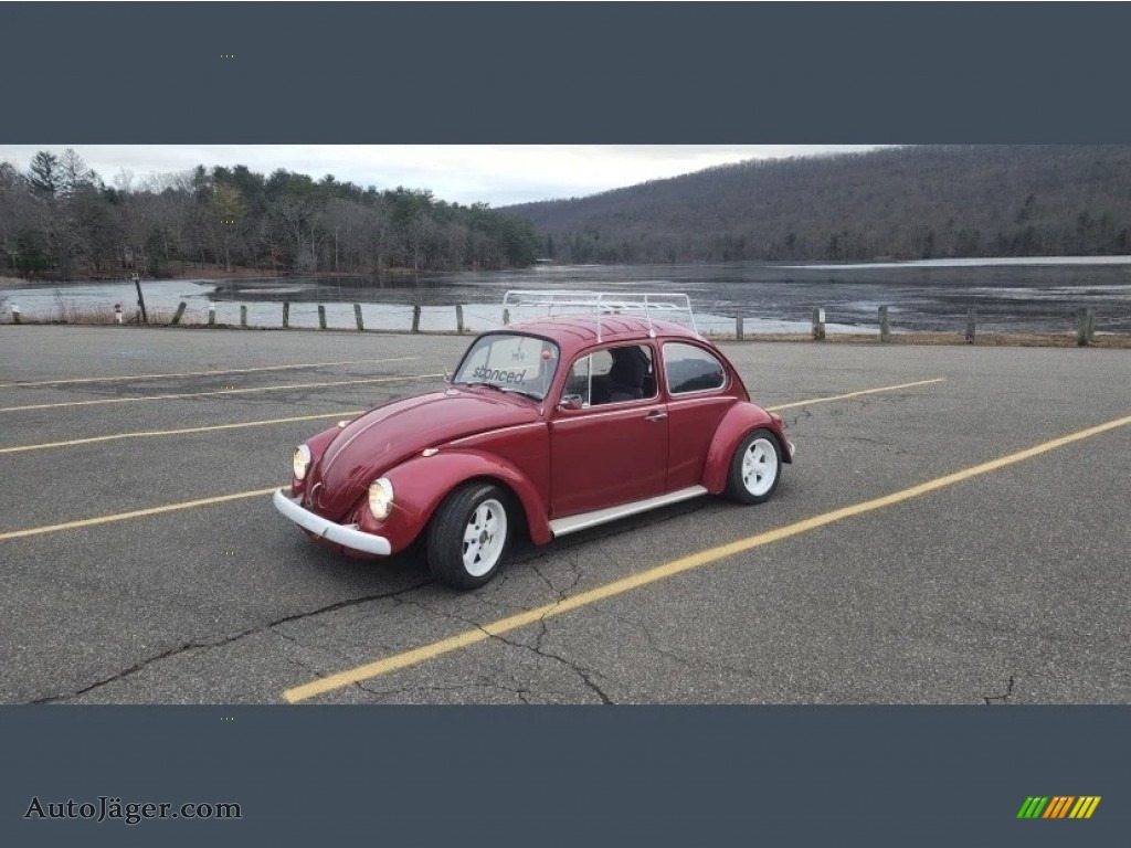 1974 Beetle Coupe - Candy Apple Red / Red/White photo #18