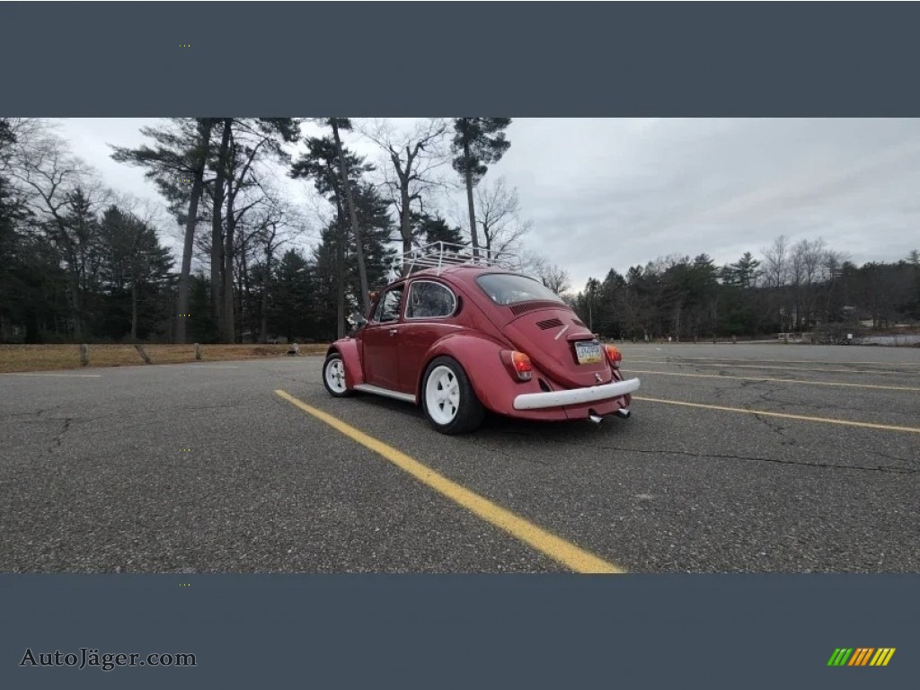 1974 Beetle Coupe - Candy Apple Red / Red/White photo #19