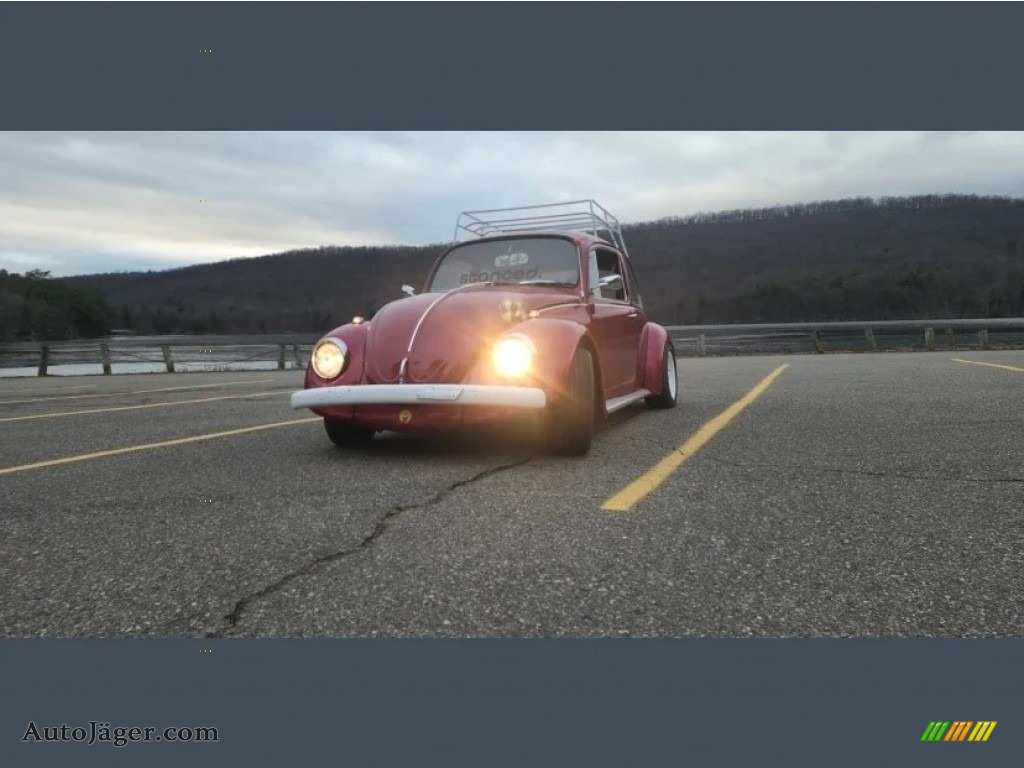 1974 Beetle Coupe - Candy Apple Red / Red/White photo #20