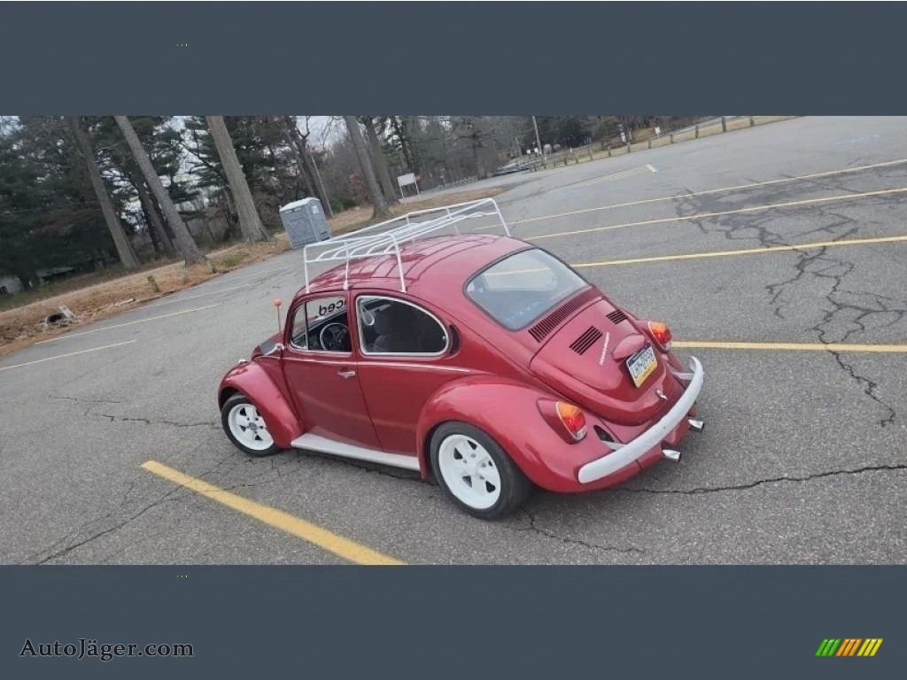 1974 Beetle Coupe - Candy Apple Red / Red/White photo #21