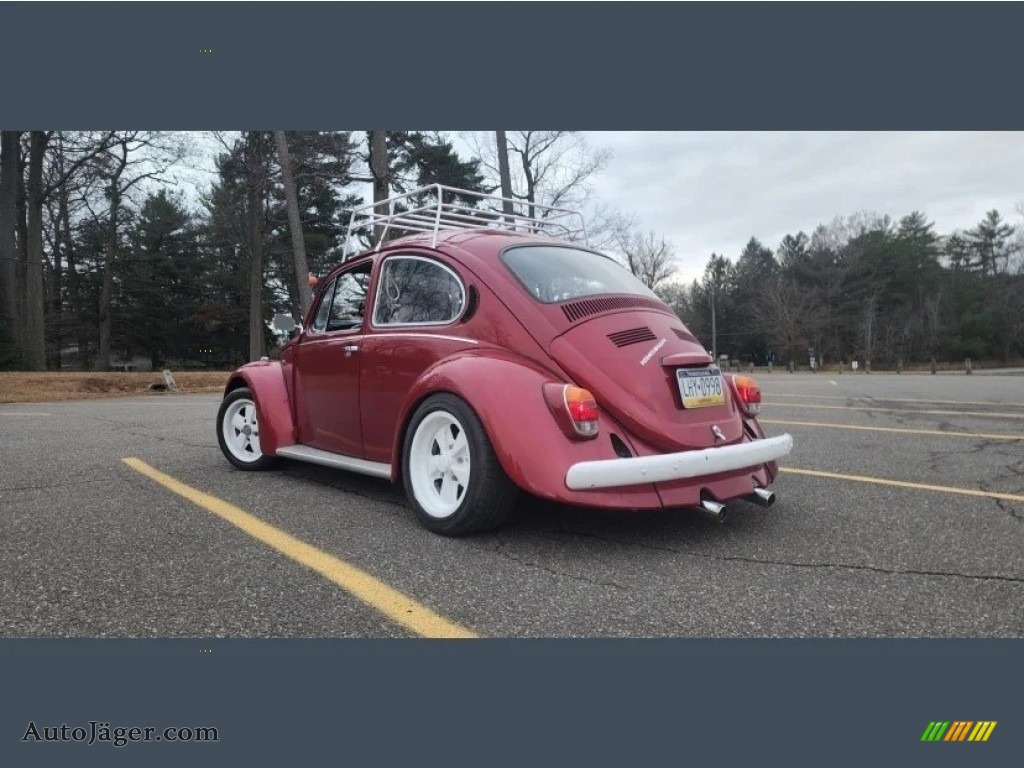 1974 Beetle Coupe - Candy Apple Red / Red/White photo #22