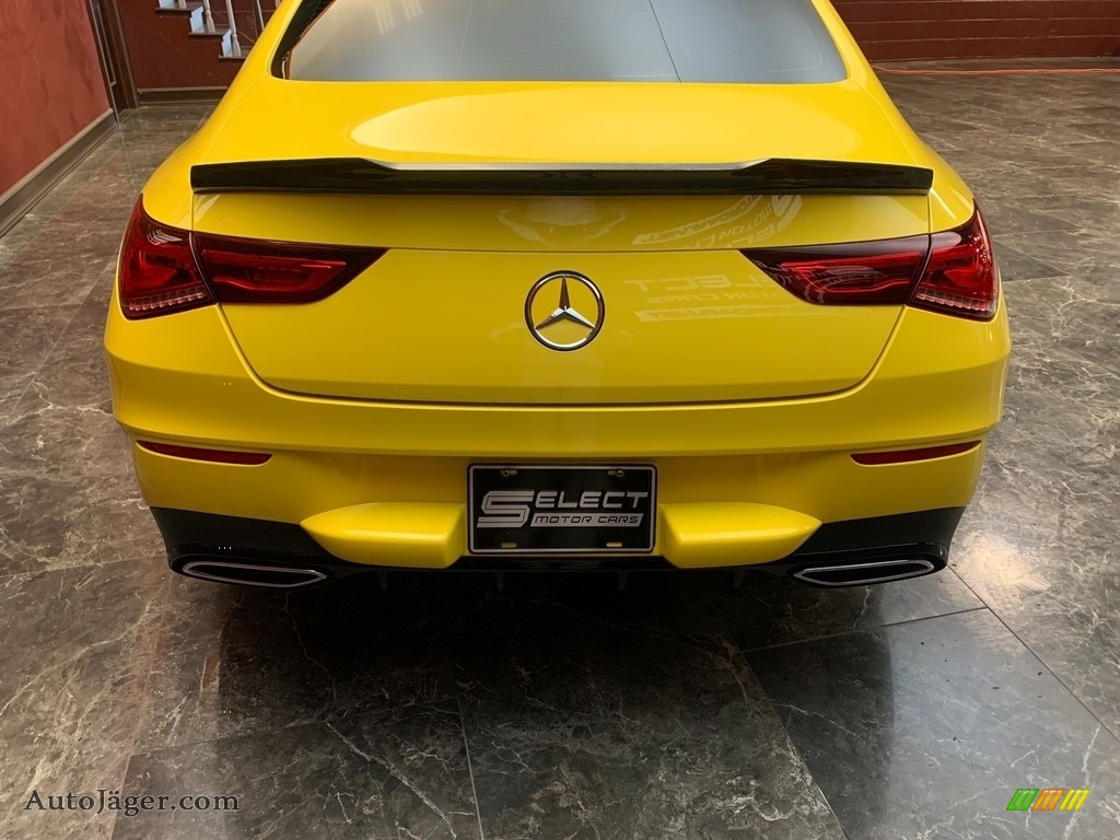 2020 CLA 250 Coupe - Sun Yellow / Black photo #5