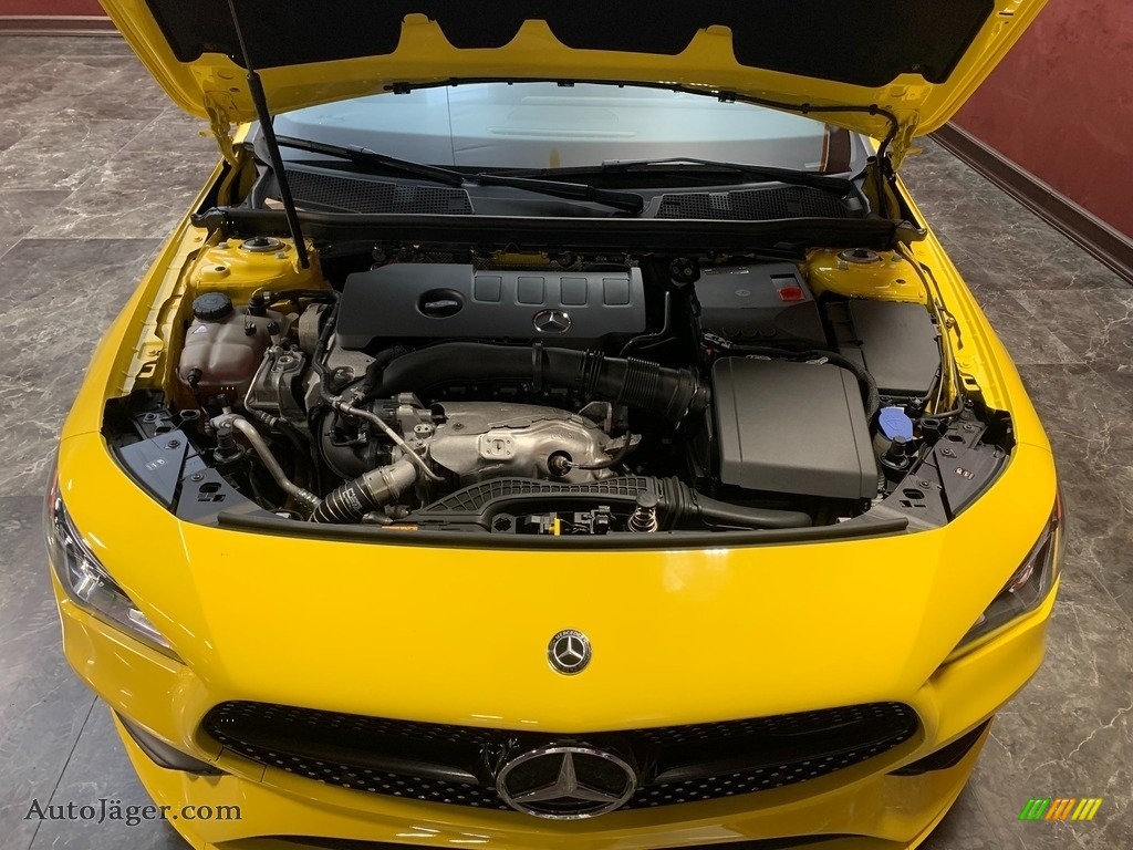 2020 CLA 250 Coupe - Sun Yellow / Black photo #18