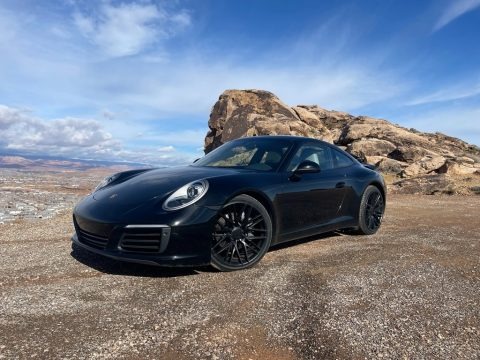 Black 2018 Porsche 911 Carrera Coupe