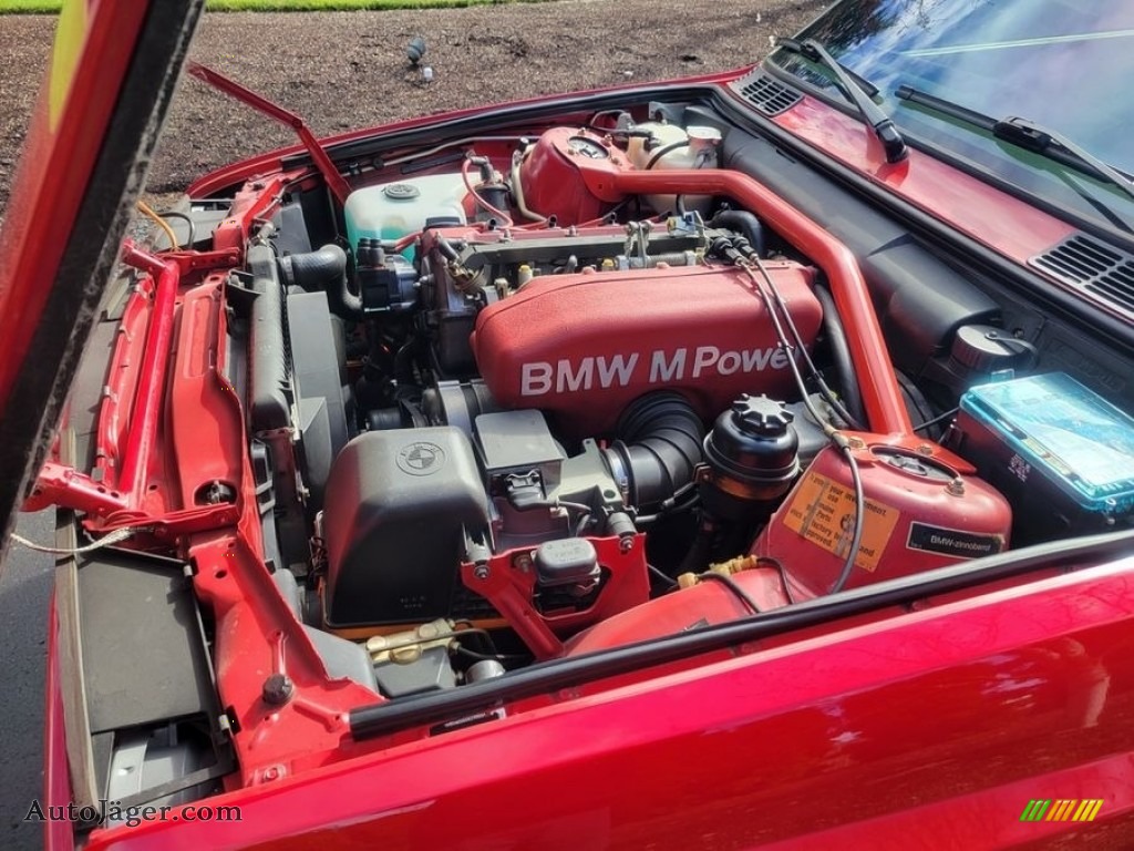 1989 M3 Coupe - Brilliant Red / Tan photo #17