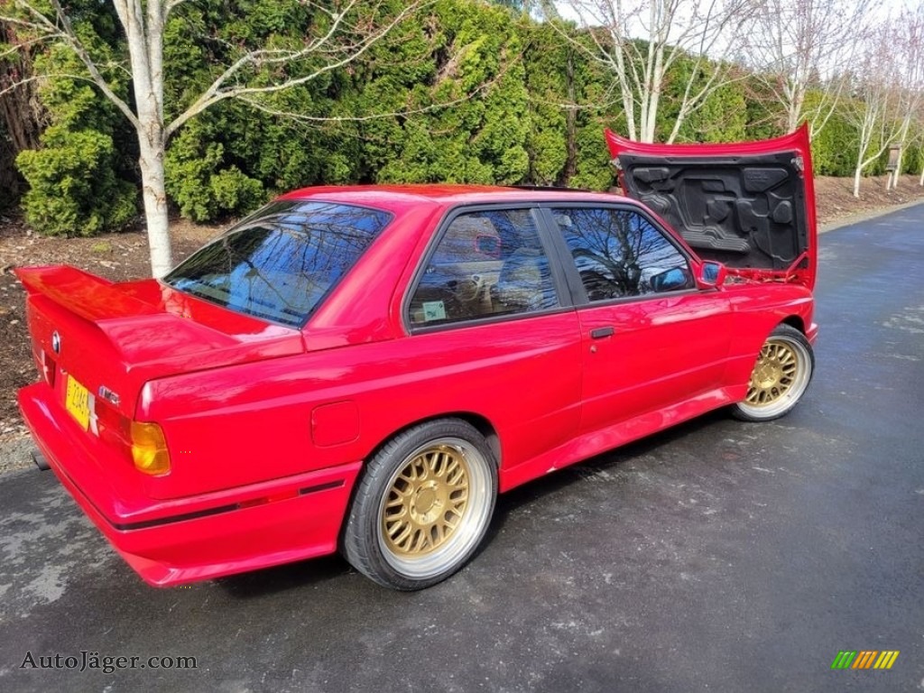 1989 M3 Coupe - Brilliant Red / Tan photo #29